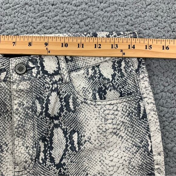 Current Air by Anthropologie Lela Snake Printed Straight Leg Pants  -  Size: M - Picture 8 of 16